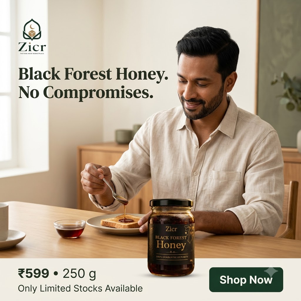man drizzling honey on toast 202609041827